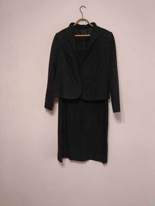 Плаття з піджаком чорне  50 розміру Плаття з піджаком 50 розміру