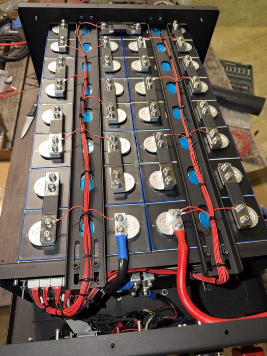 Батарея для інвертора, дбж,  5.8квт 7s 14s li-ion, lifepo4 jk bms