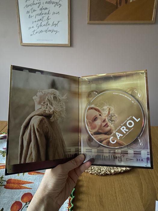 Carol film z książką DVD Cate Blanchett Mara Rooney Todd Haynes