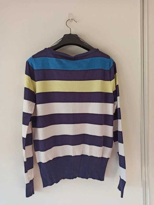 Cienki sweterek w pasy, George, r.42