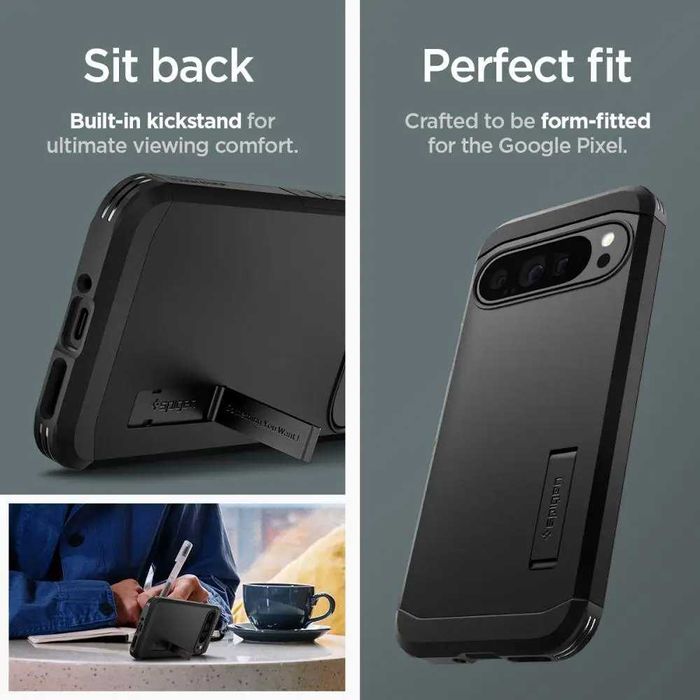 Чехол Spigen Tough Armor для Google Pixel 9 Pro XL Black
