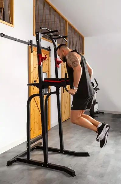 Силова рама Hop-Sport HS-1018K, турнік, бруси, тримач для штанги, прес