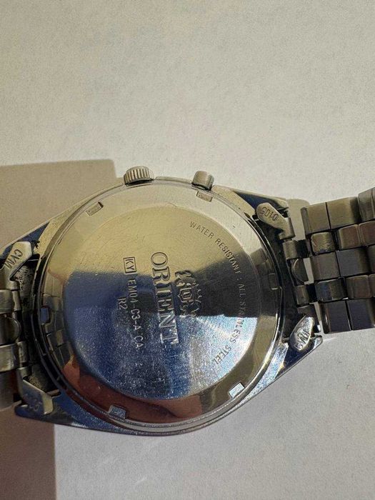 Relógio Orient Crystal Automatic - Mostrador Preto - Económico