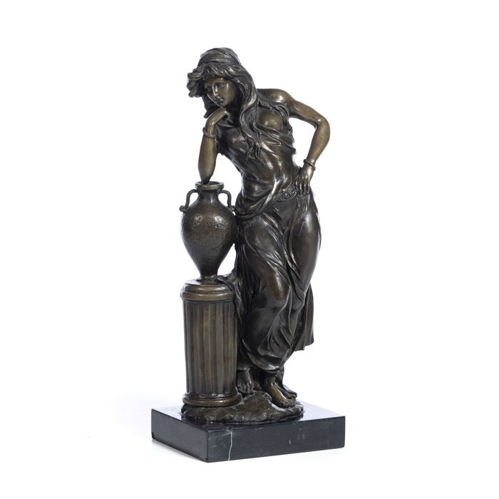 Wscultura - Émile Louis Picault - "A Donzela Reflete"