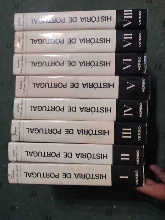 História de Portugal - Joaquim Verissimo Serrão - 8 Volumes