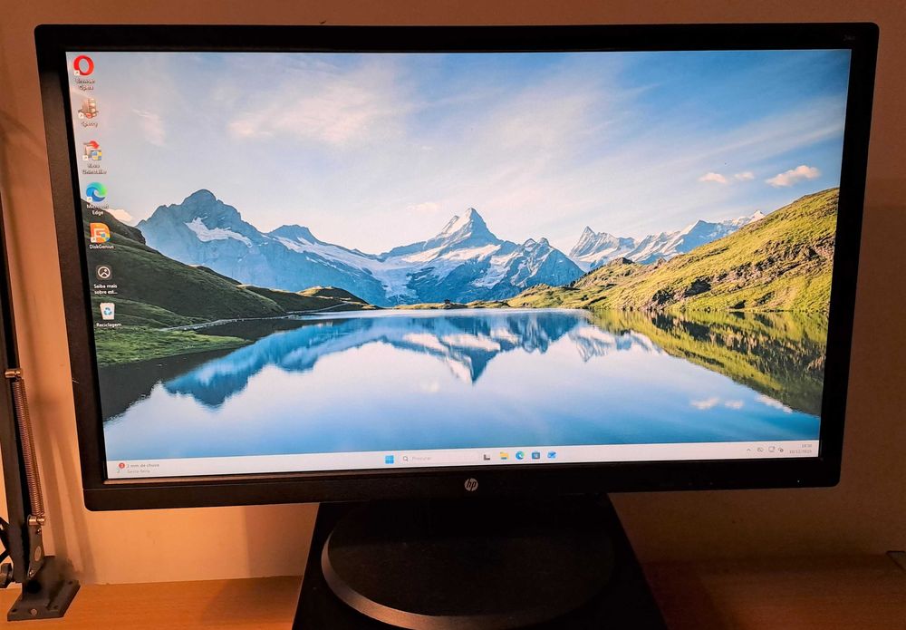 Computador PC HP Intel G4400 3.30 Ghz + Monitor HP 24" Polegadas434772818694645762
