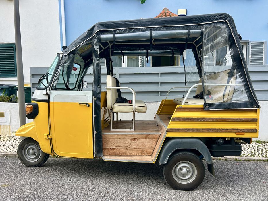 Tuk tuk Piaggio novo modelo Euro4 7pax