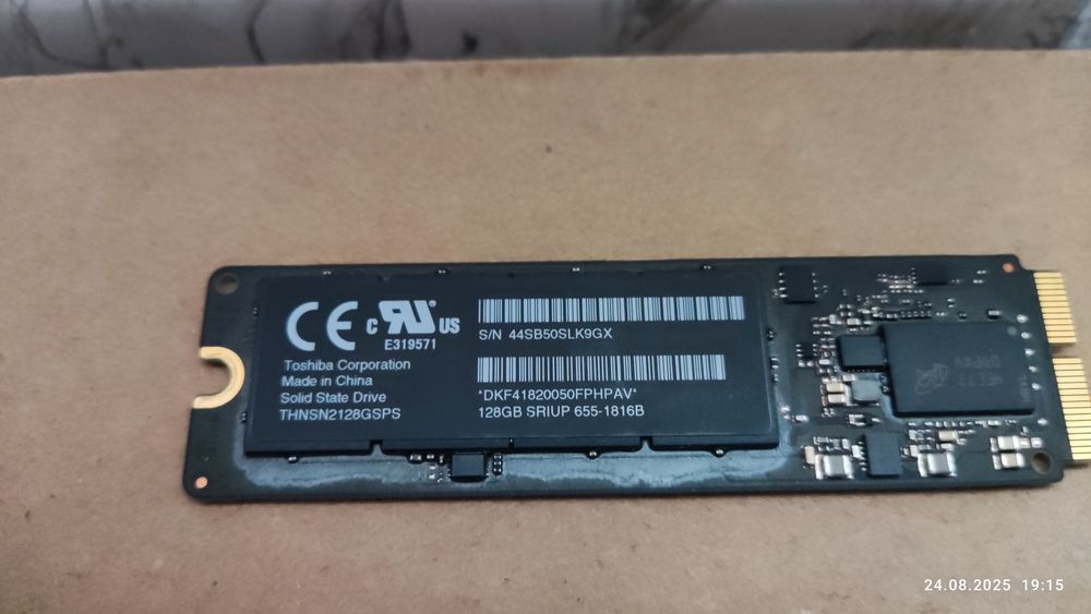 Apple Makbook Пам'ять