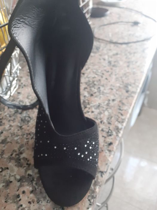 Botas /sandália salto alto