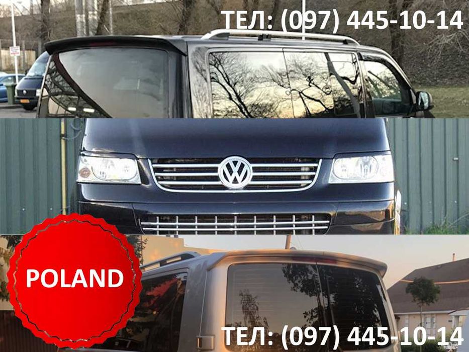 Спойлер, реснички, козырек Volkswagen Transporter T5 / Транспортер