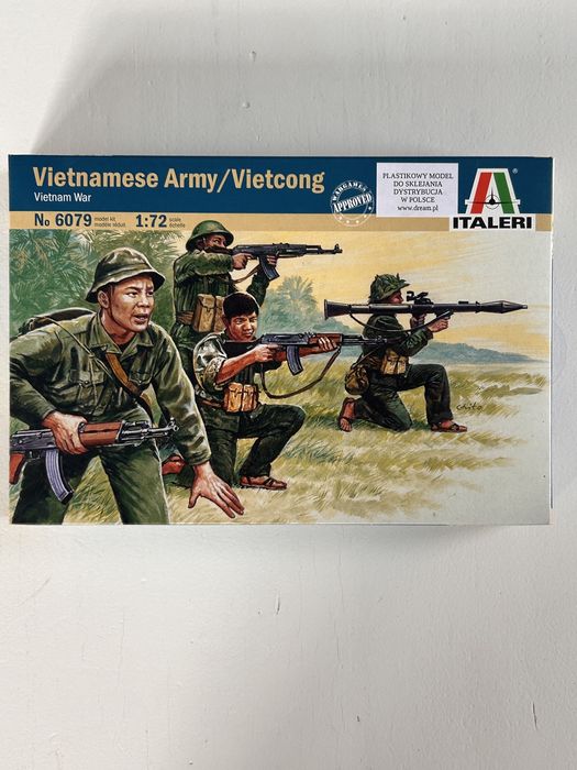 Figurki Vietnamese Army Vietcong model do sklejenia Italeri 6079