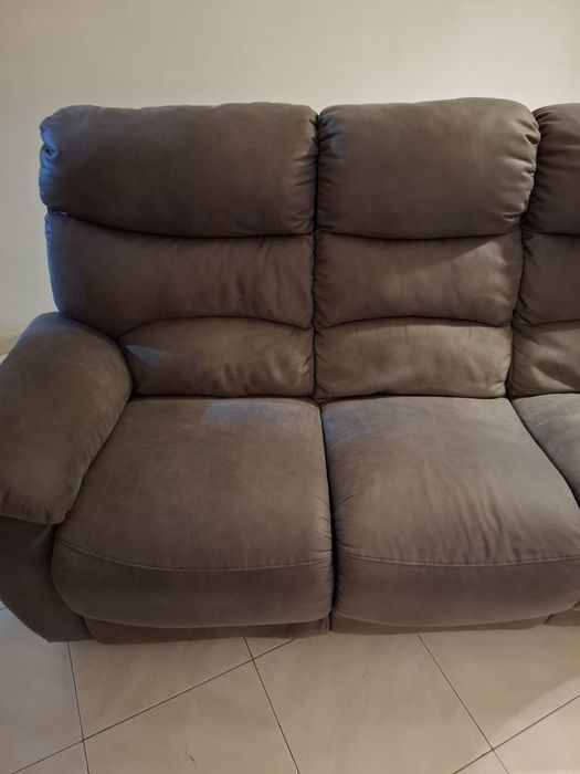 Sofá relax / reclinável 3 lugares