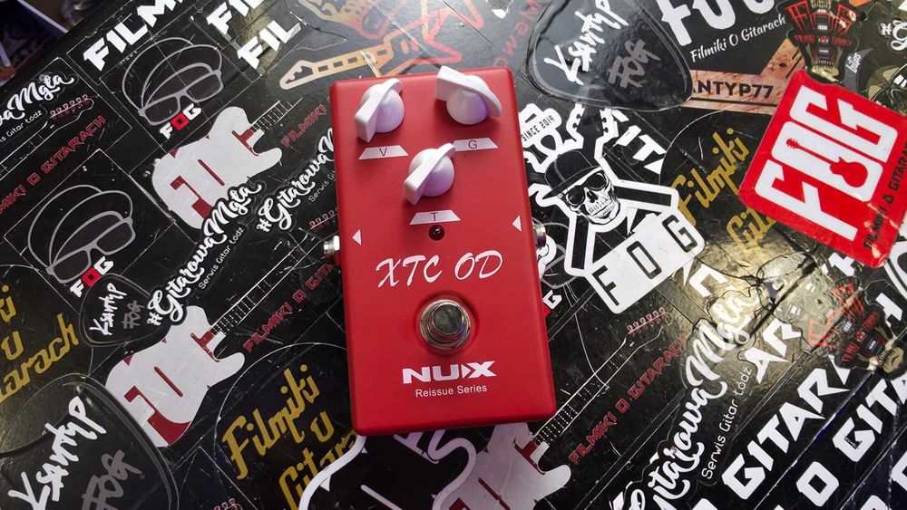 Efekt gitarowy NUX XTC OD przester brzmienie Bogner Ecstacy overdrive