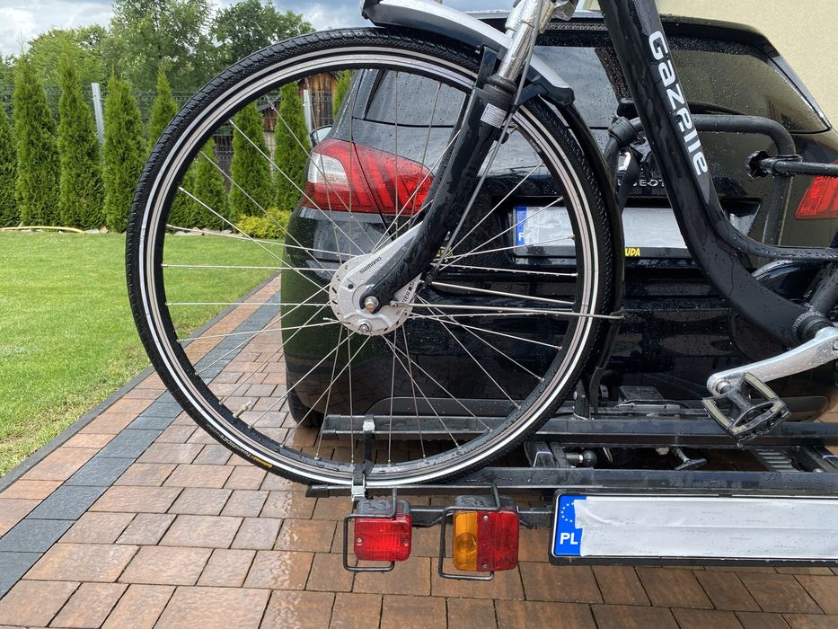 Uchwyt rowerowy - hak (dwa rowery)