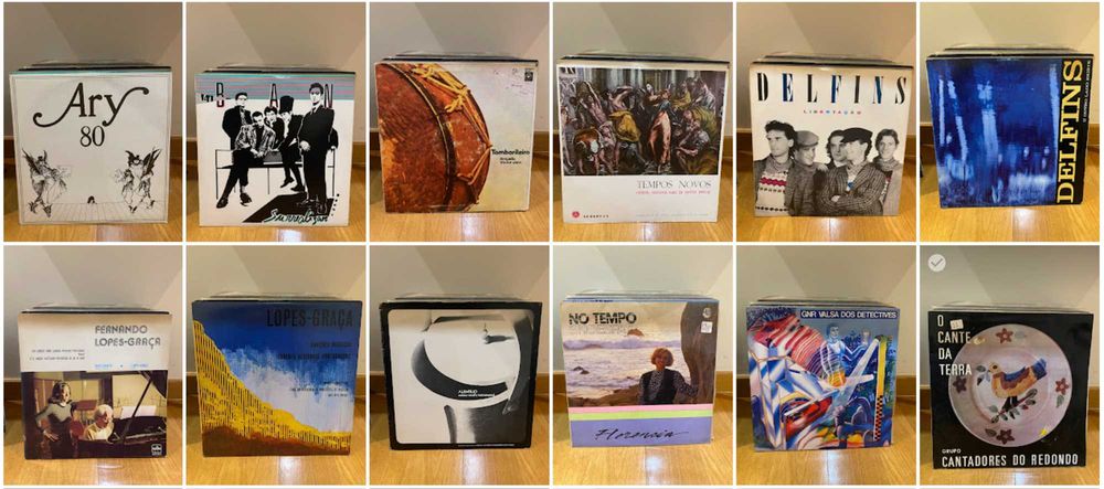Discos de vinil portugueses