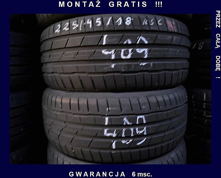 225/45/18 Hankook Ventus Evo3 RSC_6mm_2szt_(409)