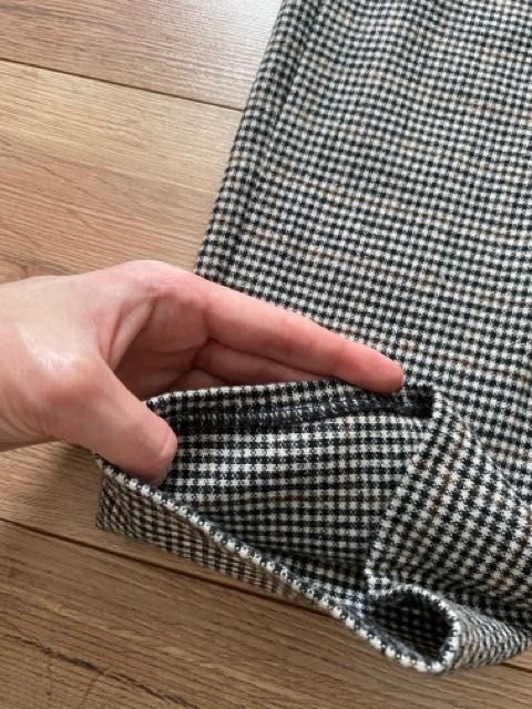 Вовняні брюки Massimo Dutti шерсть, брюки штани у клітинку