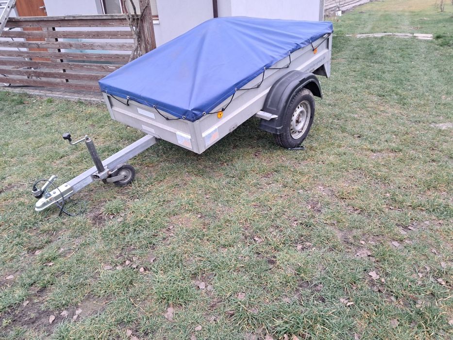 Przyczepka samochodowa lekka dmc 750 kg.