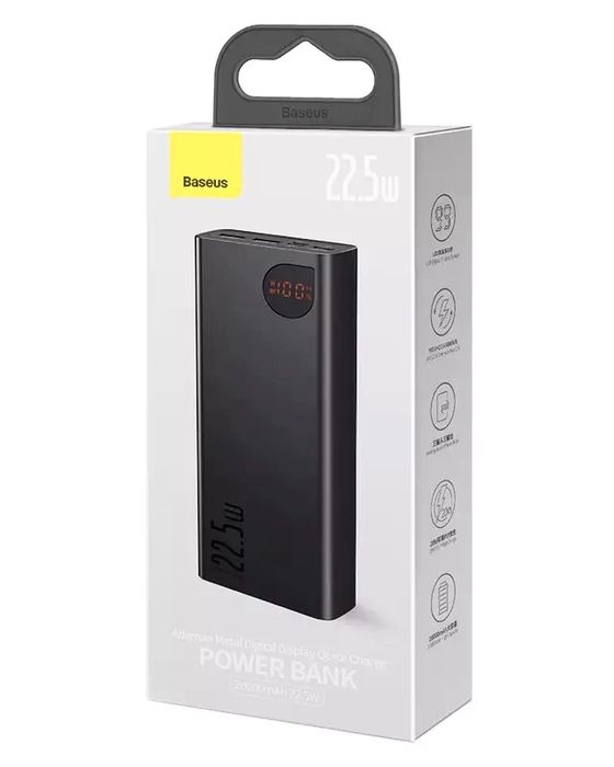 Оригінальний Power bank Baseus Adaman 22,5w із ємністю 20000mah