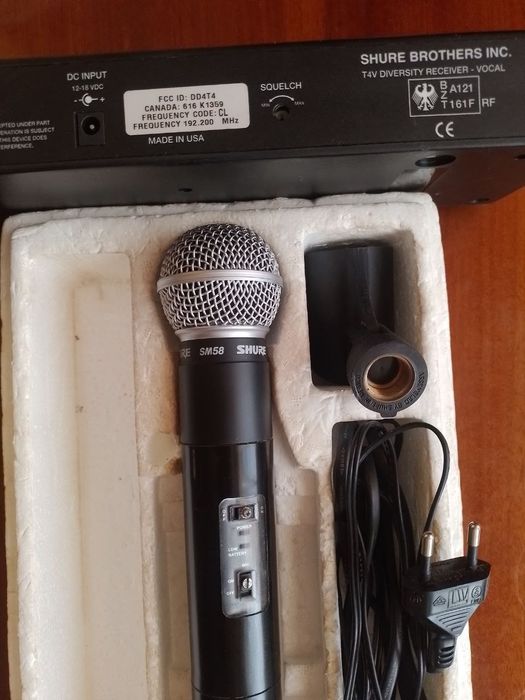 Мікрофон Shure SM 58  Збірка Мексика