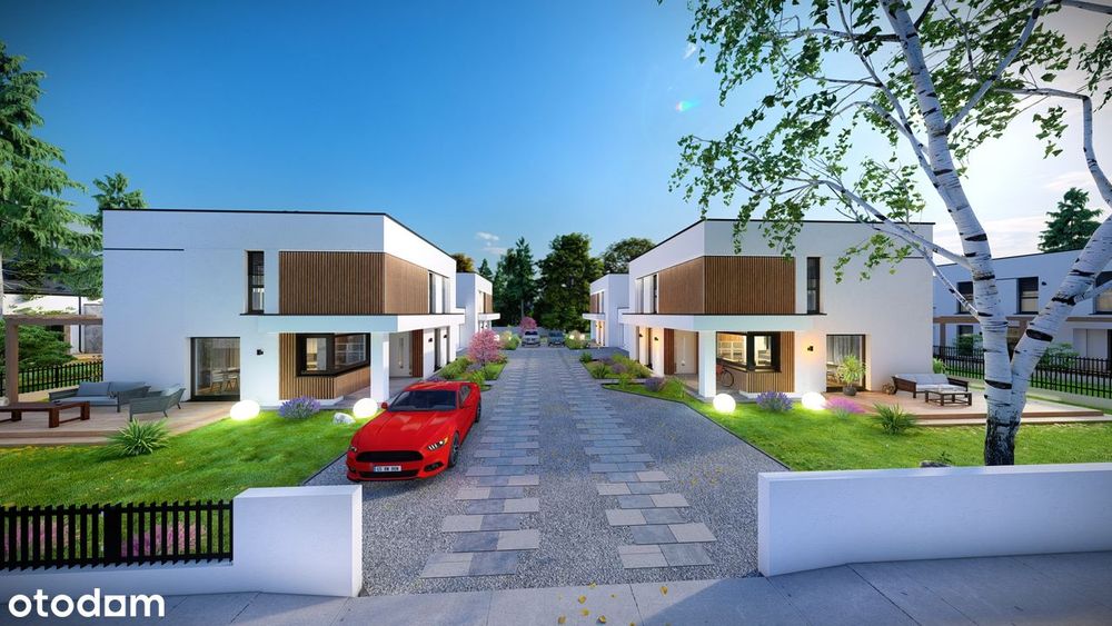 Nowoczesny Dom 161,72 M² Na Prestiżowym, Zamkniętym Osiedlu