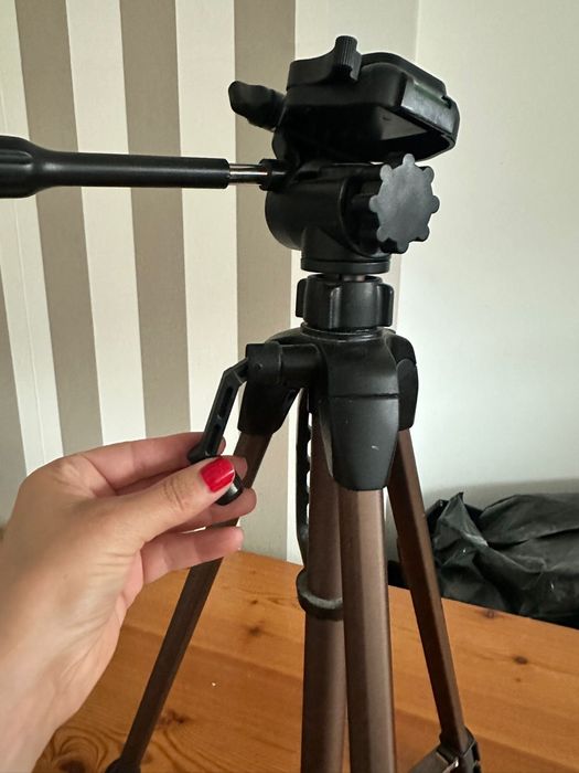 Tripé maquina fotografica