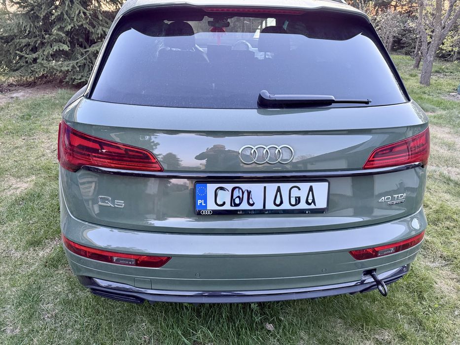Audi Q5 Sline, pakiet czerń, Napęd Quattro 4x4, salon polska, serwis,
