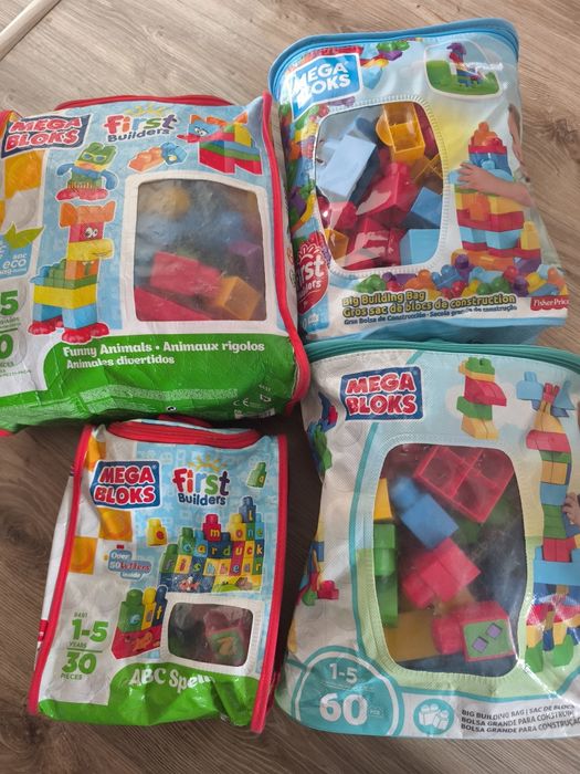 Mega bloks klocki duży zestaw