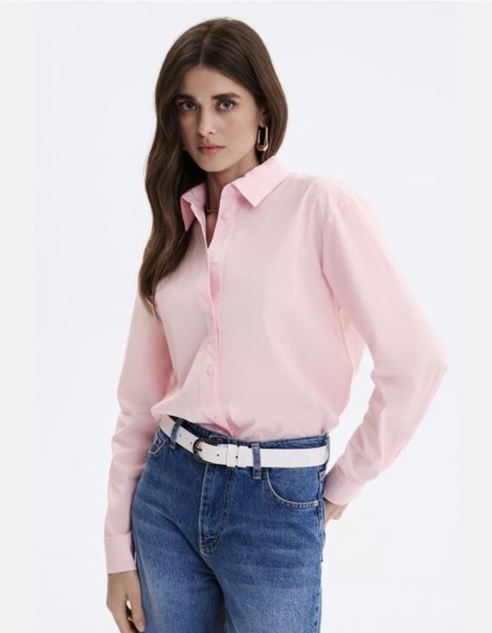 Женская розовая рубашка блуза Vovk M новая