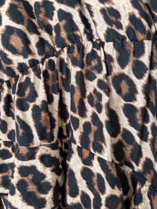 Sukienka w panterkę