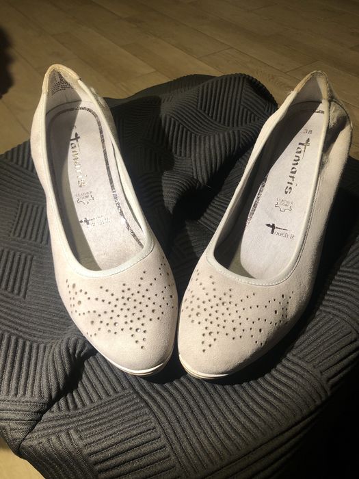 Buty Tamaris skórzane jak nowe