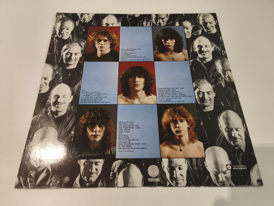 Def Leppard - High 'N' Dry - Lp - Holl. - 1 press