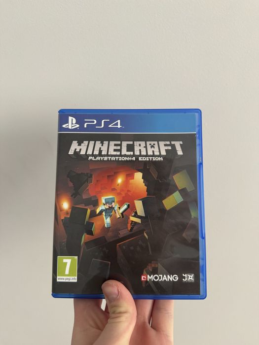 Диск гра minecraft для ps4 5