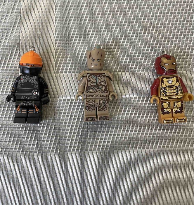 Фігурки брелки Lego Star Wars і інші