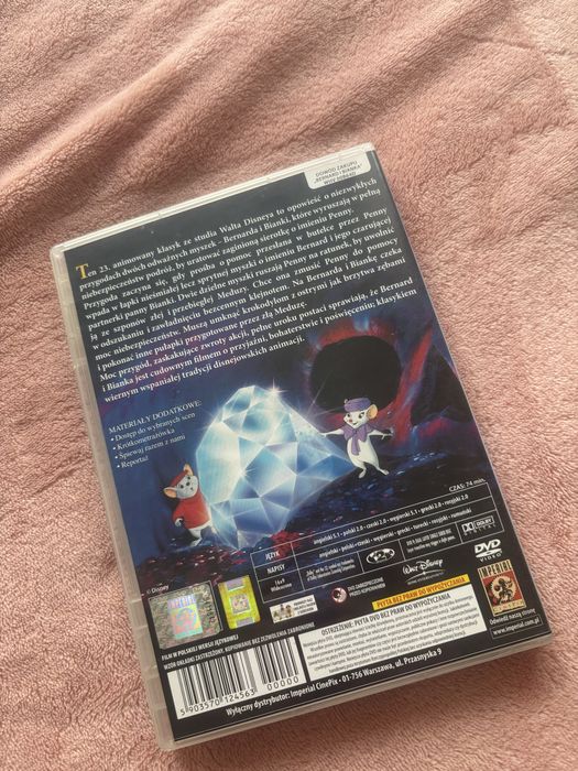 Bajka na dvd Bernad i Bianka [wydanie unikat]