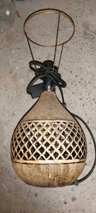 Wysoka lampka nocna ceramiczna styl grecki plus gratis.Okazja.