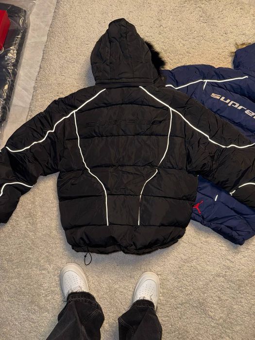 Пуховик Jordan x Supreme