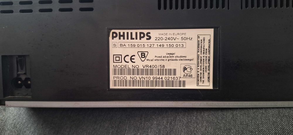 Philips vr 400 video recorder +pilot