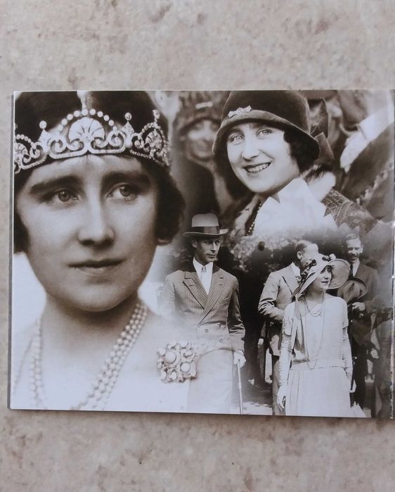 5 libras prata prof 0,925, póstuma rainha mãe.