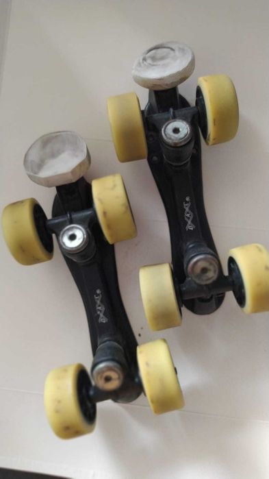 Base patins DAC usada com Rodas