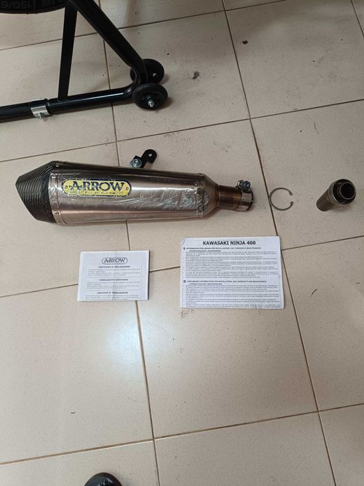 Ponteira Arrow X-Kone ninja400/z400