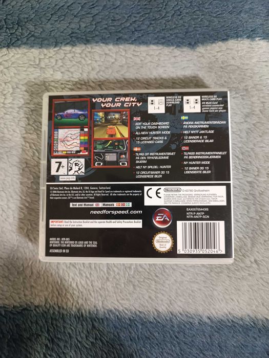 Gra Need For Speed Carbon Own the City Nintendo DS