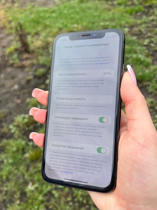 ‼️iPhone X 256GB Батарея 100% / Айфон Х
256 гб‼️