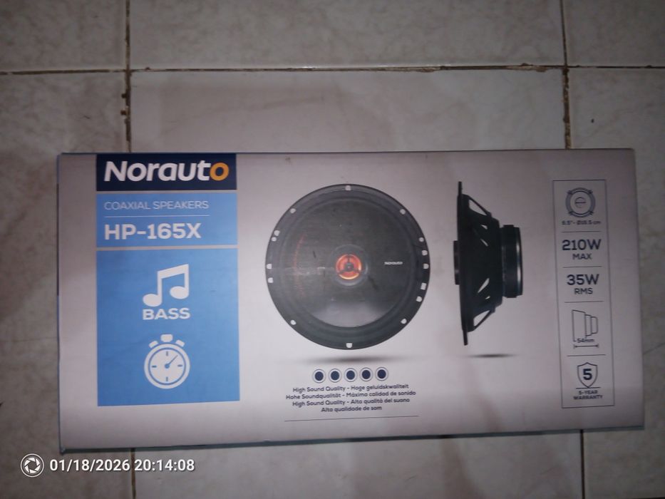 Colunas novas 210w