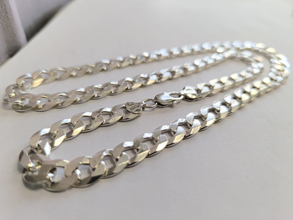 Łańcuszek srebrny Pancerka 77gr 65cm