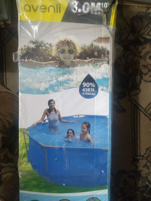 Бассейн каркасный