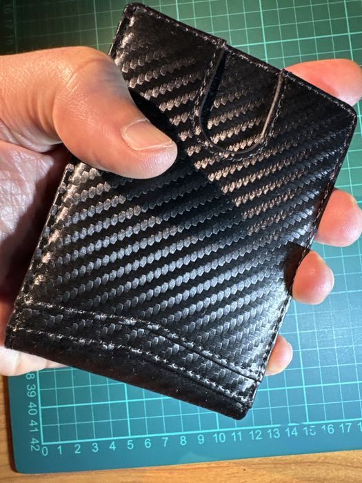 Carteira Rfid em fibra de carbono NOVO