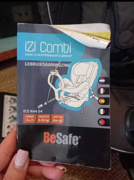 Cadeira auto Be Safe Izi Combi X3
