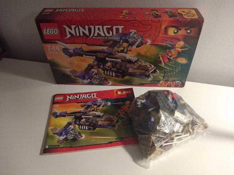 LEGO Ninjago 70746 (7-14) - Atak Śmigłowca Condrai - kompletny