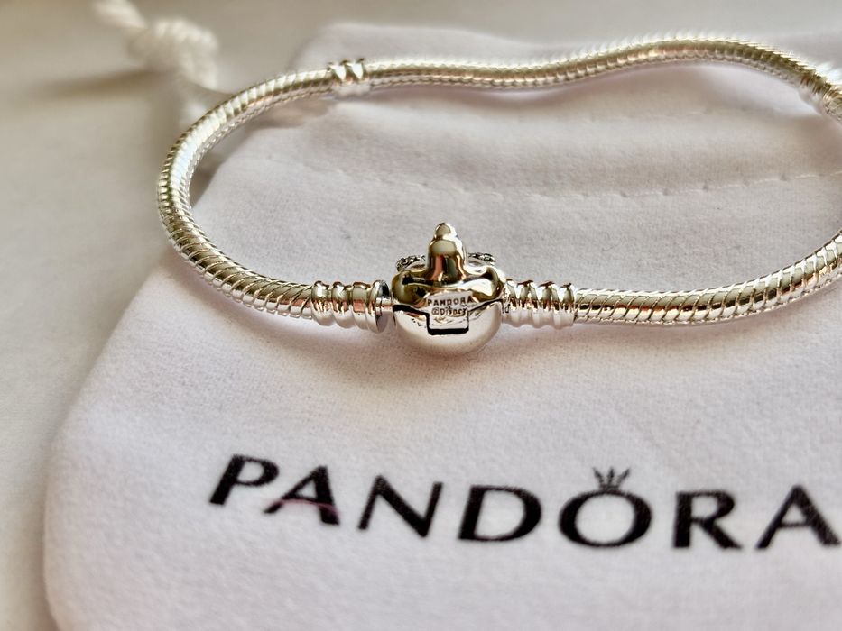 Bransoletka PANDORA Minnie Mouse 16 cm Srebro 925 nowa w pudełku